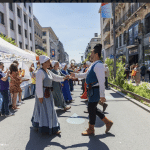 Le connétable invite la compagnie en sa belle cité de Clisson